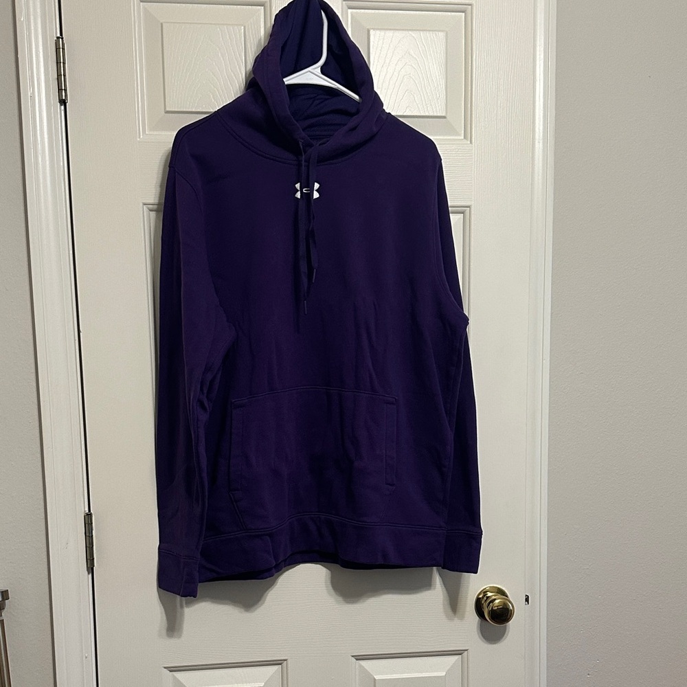 Under Armour unisex Deep Purple Hoodie